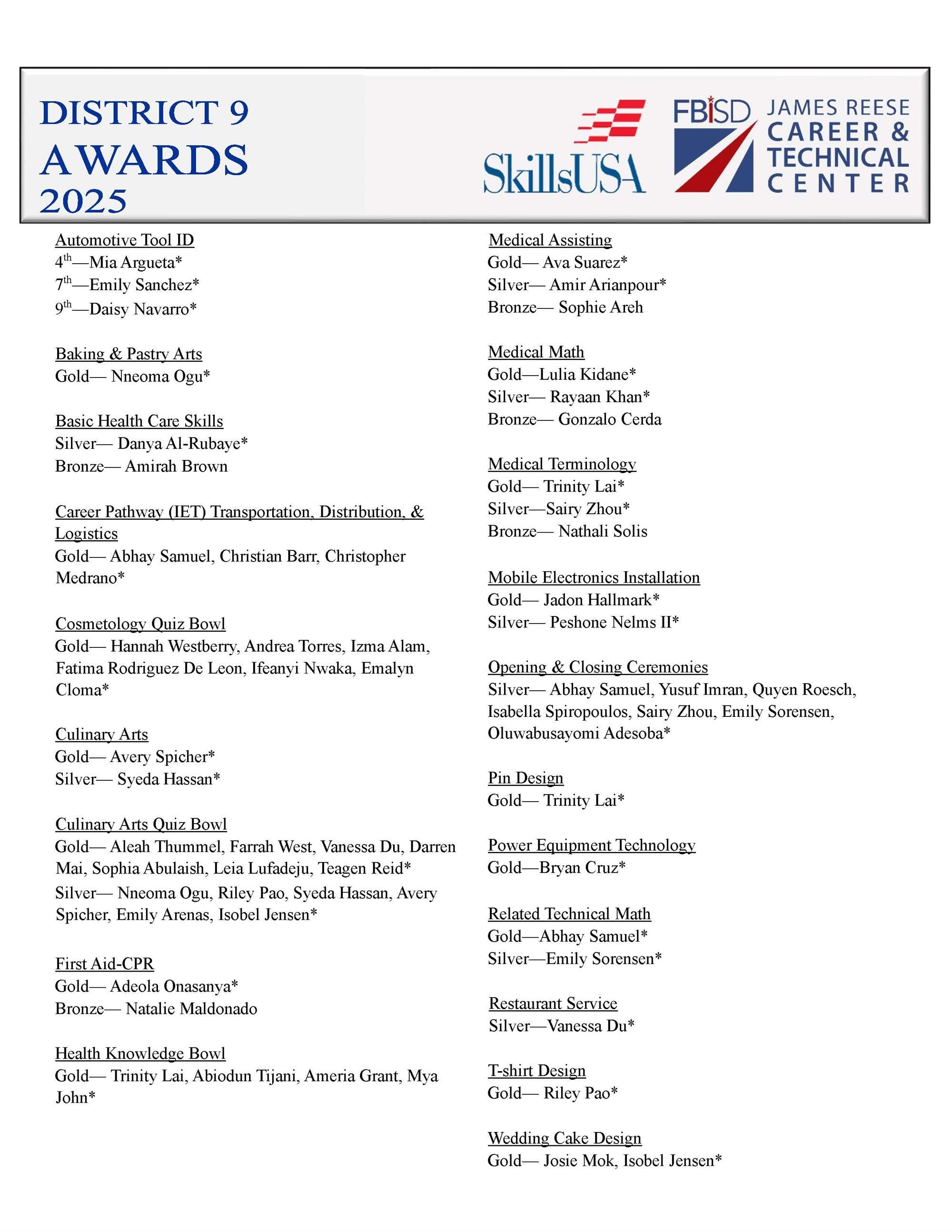 award